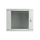 Szafa RACK Lanberg Wisząca 19" 9U 600x600mm jednosekcyjna (szara)
